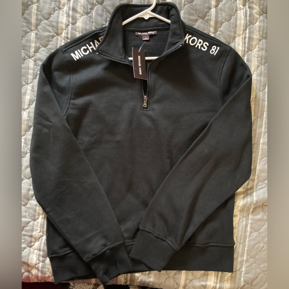 Michael Kors 3/4 Zip Sweater